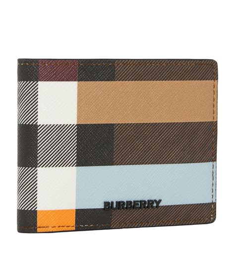 burberry skinny wallet|Burberry check wallet.